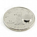 10050083W Round NdFeB Magnets - Silver (50 PCS)