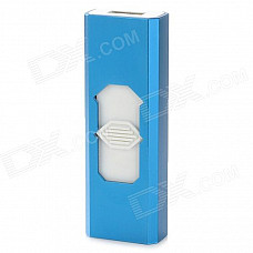 HZ-2021B USB Rechargeable Lighter - Blue + White