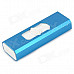 HZ-2021B USB Rechargeable Lighter - Blue + White