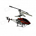 HL8091 USB Rechargeable 3.5-CH Palm-Size Mini IR R/C Helicopter Set - Red