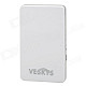 VESKYS V08 Ultra-thin Portable GPS / GPRS / GSM 4-CH Locating Tracker - White + Silver