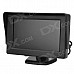 YC-43 4.3" LCD Car Rear-View Stand Security Monitor - Black (PAL / NTSC)