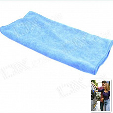 SQ001 Multifunctional Microfiber Nanometer Car Washing / Hand Towel - Blue (65 x 33cm)