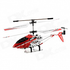 HongYang s-105 Rechargeable 3-CH IR Remote Control R/C Helicopter - Red + Black + White