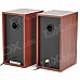 Senicc SN-465 Wooden Speaker for Laptops / Cellphone / MP3 / MP4 - Brown + Black