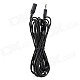 3.5mm Male to Female Audio Connection Cable - Black (5m)