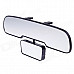 YCL YCL-864 11.5" + 4" Interior Rearview Mirror / Auxiliary Mirror - Black