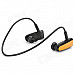 W202 Sport In-Ear Bluetooth V2.1 + EDR Stereo Headphone - Black + Golden