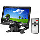 7" TFT LCD Digital 2-CH Rearview Monitor w/ Remote Controller (PAL / NTSC)