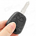 Replacement Car 2-Button Remote Blank Key Cover Case for Citroen / Peugeot