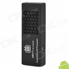 MK808B Android 4.2.2 Mini PC Google TV Player w/ WiFi / / TF / HDMI - White + Black