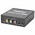 HDMI to AV NTSC / PAL HD Video Audio Converter - Black + White