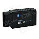 D3 Car Vehicle ELM327 Bluetooth OBD2 V1.5 Code Reader Scanner - Black