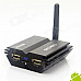 Jesurun Q7 Quad-Core Android 4.1.1 Google TV Player w/ 2GB RAM, 8GB ROM, IPTV - Black (EU Plug)