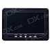7" TFT LCD 7W Digital Car Desktop Monitor - Black