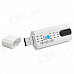 Mini DVB-T2 Digital TV USB Dongle Stick w/ FM / DAB / SDR / Remote Control - White + Black