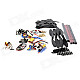 X525*4 Quadcopter + 4 Motors + 4 Support Propellers + 4 Electronic Speed Controllers DIY Set - Black