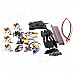 X525*4 Quadcopter + 4 Motors + 4 Support Propellers + 4 Electronic Speed Controllers DIY Set - Black