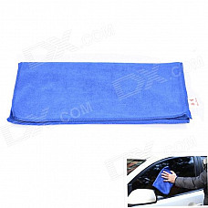 60 x 30cm Multi-functional Microfiber Nanometer Car Washing / Hand Towel - Blue