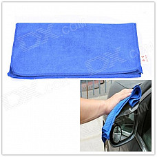 70 x 30cm Multi-functional Microfiber Nanometer Car Washing / Hand Towel - Blue