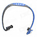 Sports MP3 Player / Headphone w/ Mini USB / TF Card Slot - Blue + Grey