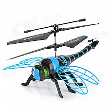 S700 4.5-CH IR Remote Controlled Simulation Dragonfly Helicopter - Blue