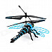 S700 4.5-CH IR Remote Controlled Simulation Dragonfly Helicopter - Blue