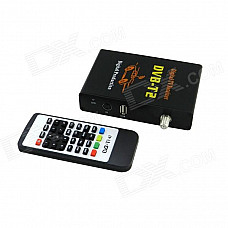 DVB-T2 Digital Car TV Receiver Box H.264 / PVR - Black