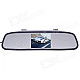 XY-2045 4.3" TFT Car Vehicle Rearview Mirror Monitor - Black