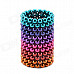 CHeerlink CC-216 Round Neodymium Iron Boron Magnets Balls - Multicolored (5mm / 216 PCS)