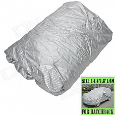 AYA DY008 Protective Water Resistant Dust-Proof Hatchback Car Nylon Cover - Silver (Size L)