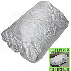 AYA DY009 Protective Water Resistant Dust-Proof Hatchback Car Nylon Cover - Silver (Size M)