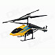 Frestech Yi F62018 2-CH IR Remote Control PVC R/C Helicopter - Yellow