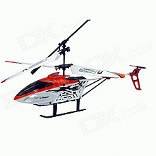 ST VV015-2 3.5-CH IR Remote Control Aluminum Alloy R/C Helicopter - Orange + White