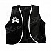 Non-Woven Fabric Children's Pirate Clothing for Halloween Costume Party - Black