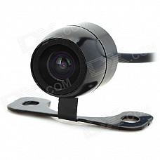 XY-1618 Universal Waterproof CCD Car Rearview Camera - Black