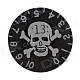 Skull Pattern LP Knob William Potentiometer Cap - Black (6mm)