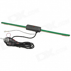 Universal Car FM / AM / LW / SW Radio Antenna - Green + Black