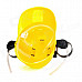 Unique Beer Drinking Hard Hat (Yellow)