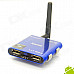 Jesurun MT-05 Quad-Core Android 4.1.1 Google TV Player w/ 2GB RAM, 8GB ROM, IPTV - Blue (US Plug)