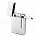 1300 Centigrade Dual Flame Butane Gas Lighter - Silver