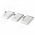 Replacement 850mAh 3.7v 20c Batteries for R/C Model - White (3 PCS)