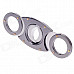 Fashionable Stainless Steel Cigar Cutter Knife - Grey + Golden