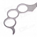 Dovetailed Sharp Stainless Steel Cigar Scissors - Silver