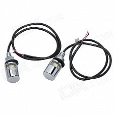 0.18W 5lm 650nm 1-SMD 5050 LED Red Light Motorcycle License Plate Screw Lamp - (12V)
