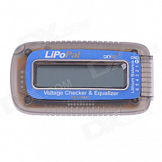 Skyrc LiPoPal 2-6s Lipo Battery Voltage Checker Equilizer Voltage Indicator Self Voltage Balancer