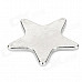 Star Shaped N33 NdFeB Powerful Magnets - Silver (50 PCS)