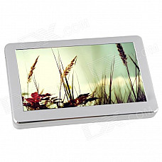 T18 4.3" HD Touch Screen MP4 Player w/ 16GB, 1080p AV Out, TF, FM - Silver