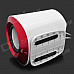 XiaoKe S81 USB 2.0 Wired 2.1-Channel Bass Speaker Set for Computer - Deep Red + White