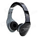 SD-888 Head-Mounted MP3 Player Wireless Headphones w/ TF - Black